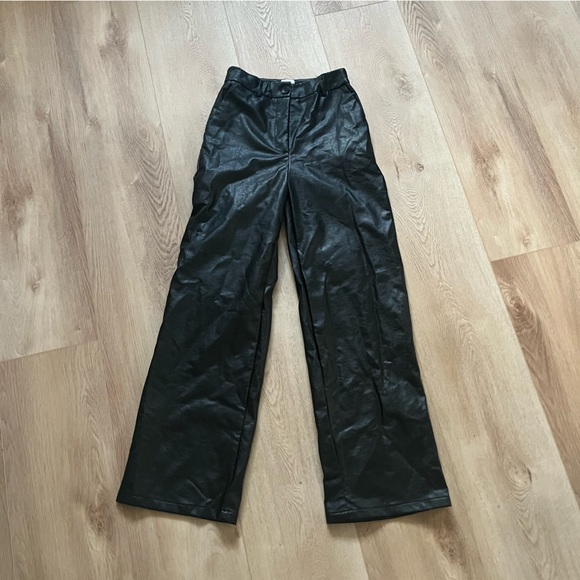 Princess Polly Faux Leather Pants - Picture 2 of 7